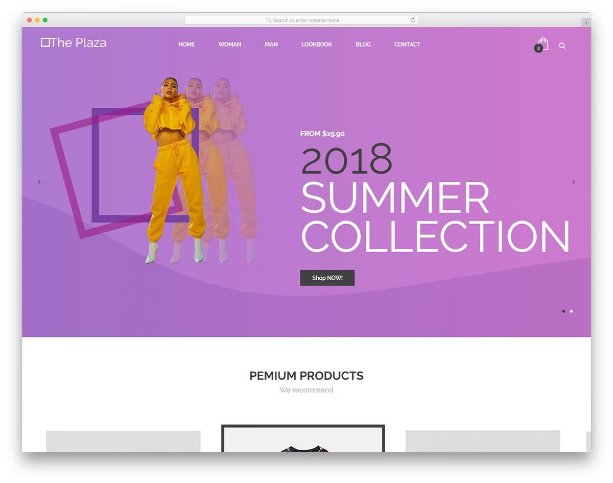 Top 50+ mẫu website bán hàng WordPress đẹp, chuẩn SEO 2025 53 ThePlaza