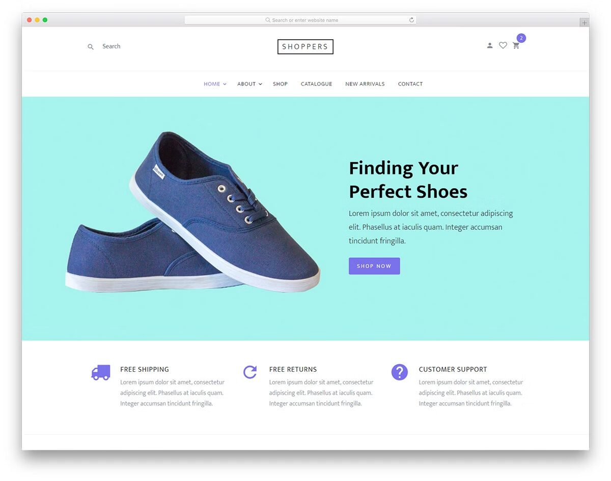 Top 50+ mẫu website bán hàng WordPress đẹp, chuẩn SEO 2025 54 Shoppers