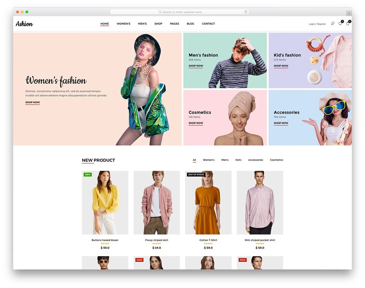 Top 50+ mẫu website bán hàng WordPress đẹp, chuẩn SEO 2025 6 Adrion