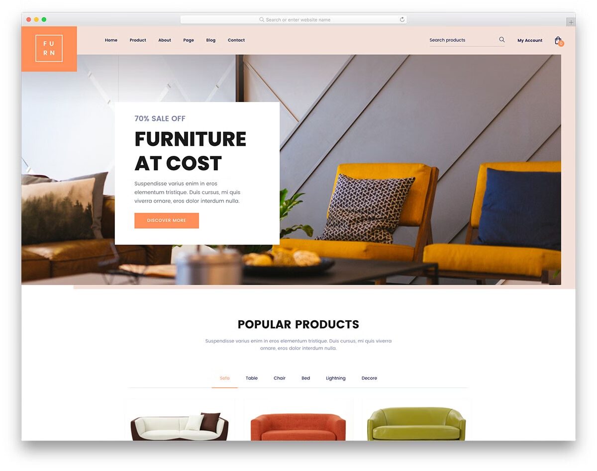 Top 50+ mẫu website bán hàng WordPress đẹp, chuẩn SEO 2025 7 Fum