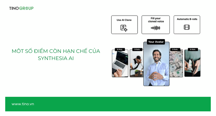 Môt số điểm còn hạn chế của Synthesia AI