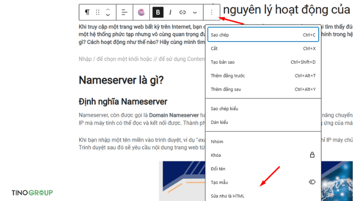 Cách thêm thuộc tính nofollow