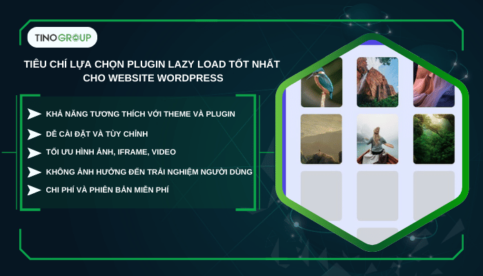 Tiêu chí lựa chọn plugin Lazy Load tốt nhất cho WordPress