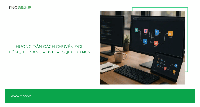 Hướng dẫn cách chuyển đổi từ SQLite sang PostgreSQL cho n8n