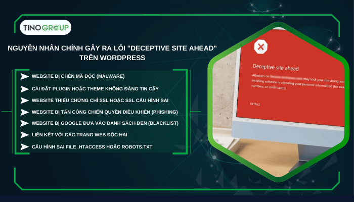 Hướng dẫn cách sửa lỗi Deceptive Site Ahead trong WordPress A-Z [2025] 1