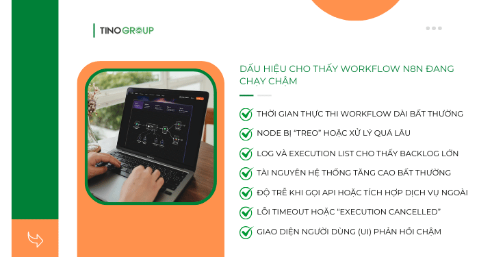 Tại sao workflow trong n8n chạy chậm?