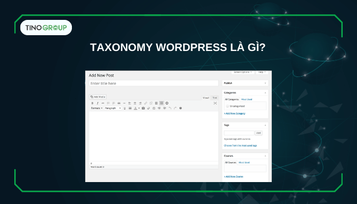 Taxonomy WordPress là gì? Hướng dẫn custom Taxonomy WordPress chuẩn SEO 1 Taxonomy WordPress là gì?