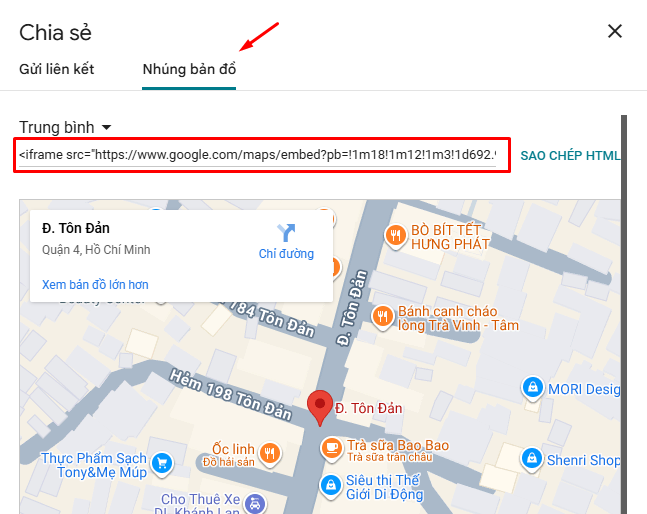 Cách nhúng Google Maps vào WordPress không cần plugin