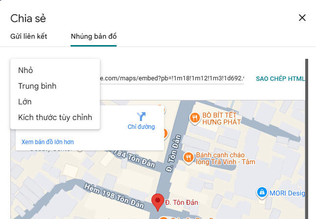 Cách nhúng Google Maps vào WordPress không cần plugin