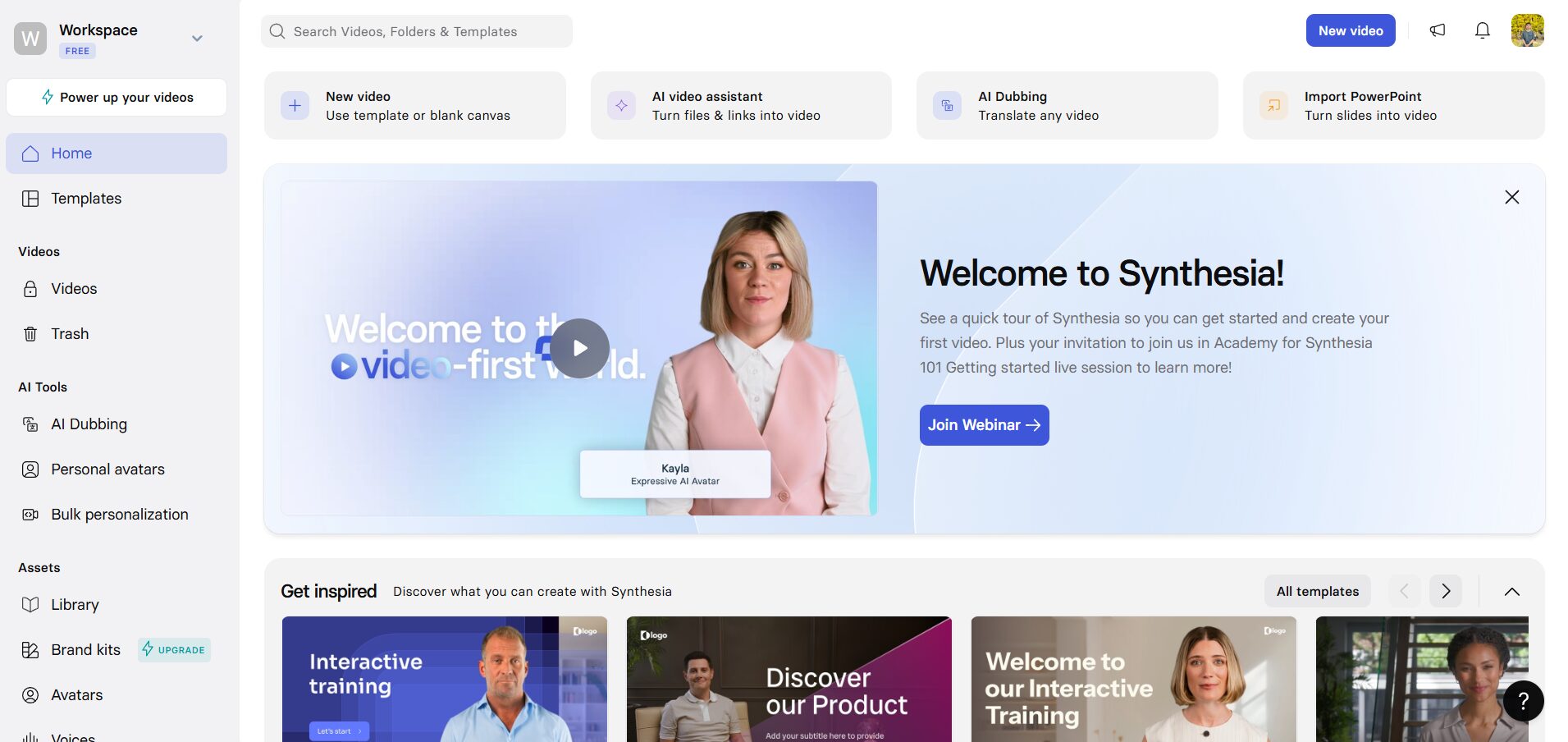Cách đăng ký tài khoản Synthesia AI