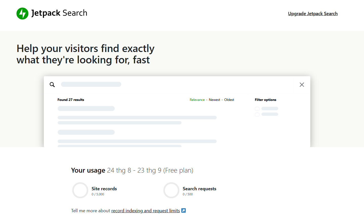 Jetpack Search