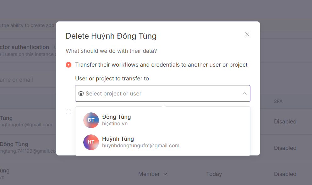 Cách xóa User khỏi n8n an toàn và hiệu quả