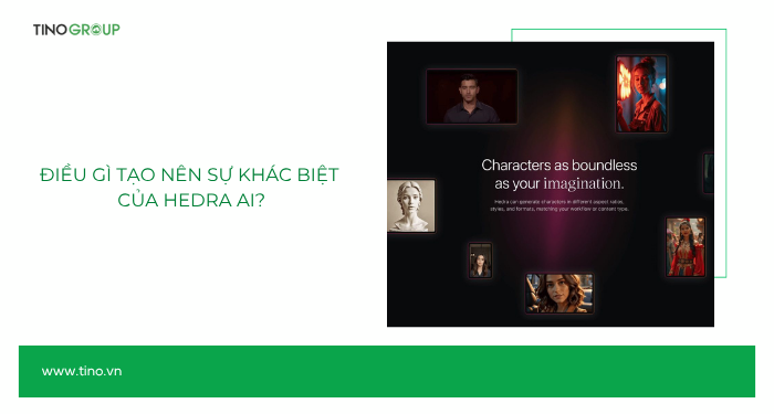 Điều gì tạo nên sự khác biệt của Hedra AI?