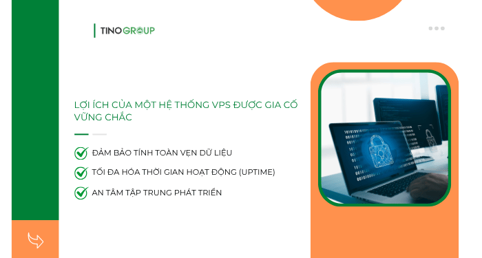 Hướng dẫn bảo mật VPS Ubuntu: Biến máy chủ thành pháo đài bất khả xâm phạm 2 Lợi ích của một hệ thống được gia cố vững chắc
