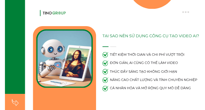 Khám phá top 20 công cụ tạo video AI tốt nhất 2025 3 Tại sao nên sử dụng công cụ tạo video AI?