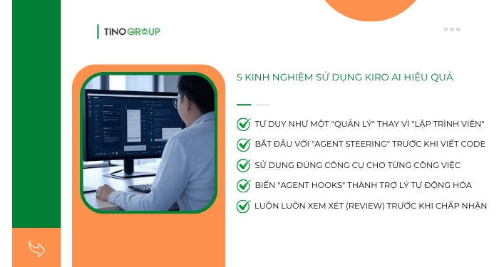 5 kinh nghiệm sử dụng Kiro AI hiệu quả