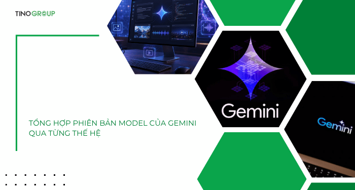 Tổng hợp phiên bản model của Gemini qua từng thế hệ