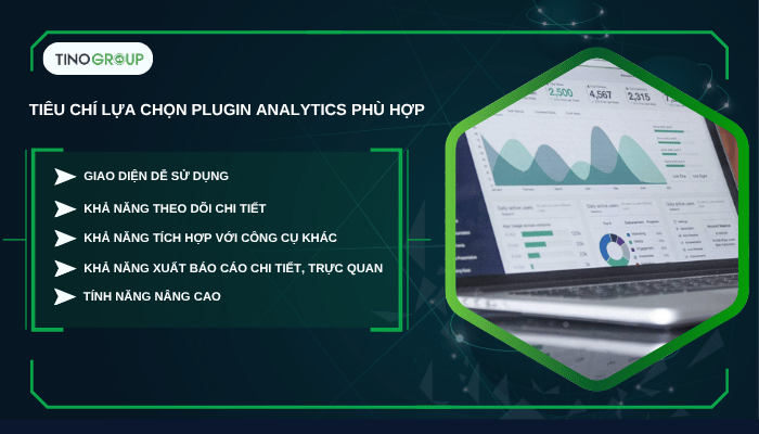Tiêu chí lựa chọn plugin analytics phù hợp
