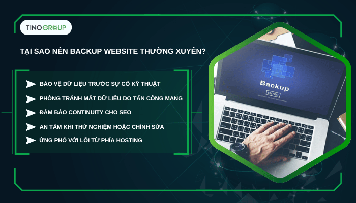Top 10 plugin backup WordPress tốt nhất 2025 (Review chi tiết) 1 Tại sao nên backup website thường xuyên?
