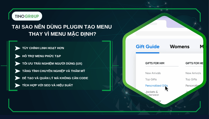 Top 10 plugin tạo menu WordPress tốt nhất 2025 (Mega Menu, Responsive) 1 Tại sao nên dùng plugin tạo menu thay vì menu mặc định?