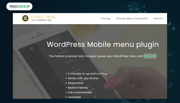 Top 10 plugin tạo menu WordPress tốt nhất 2025 (Mega Menu, Responsive) 11 WP Mobile Menu