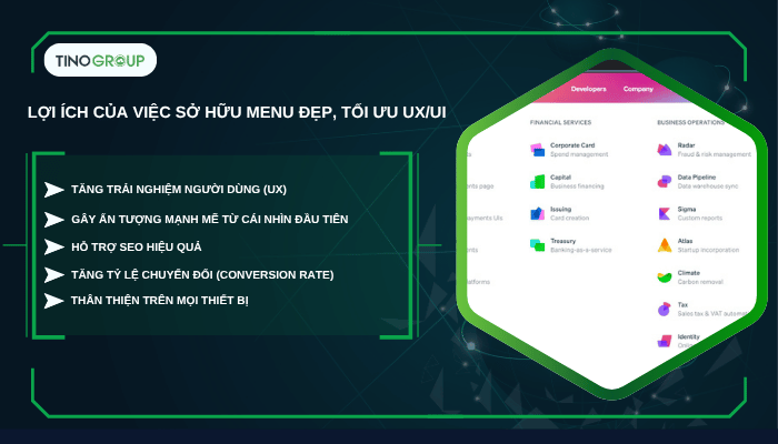 Top 10 plugin tạo menu WordPress tốt nhất 2025 (Mega Menu, Responsive) 2 Lợi ích của một menu đẹp và tối ưu UX/UI