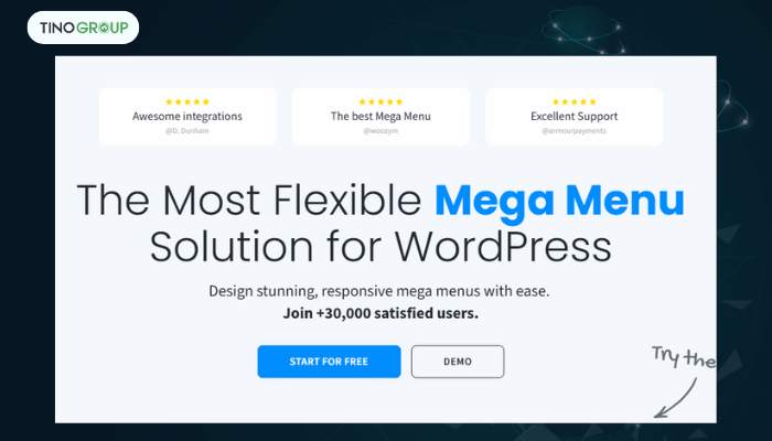 Top 10 plugin tạo menu WordPress tốt nhất 2025 (Mega Menu, Responsive) 8 QuadMenu