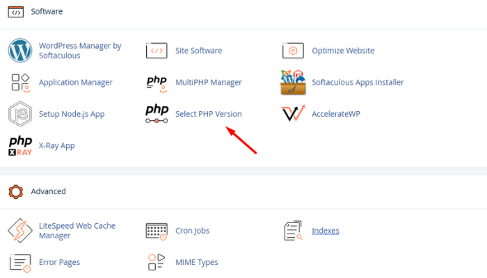 Hướng dẫn cách sửa lỗi 413 Request Entity too large trong WordPress 2025 6 Tăng giới hạn tải lên của PHP qua cPanel