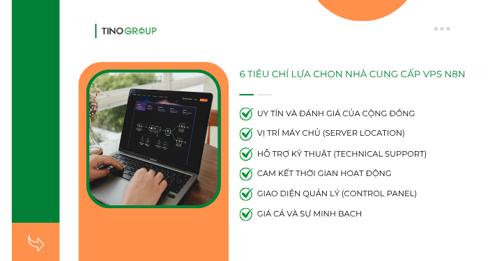 VPS n8n là gì? Khám phá giải pháp self-hosted n8n tiện lợi và đảm bảo hiệu suất 5 6 tiêu chí lựa chọn nhà cung cấp VPS n8n