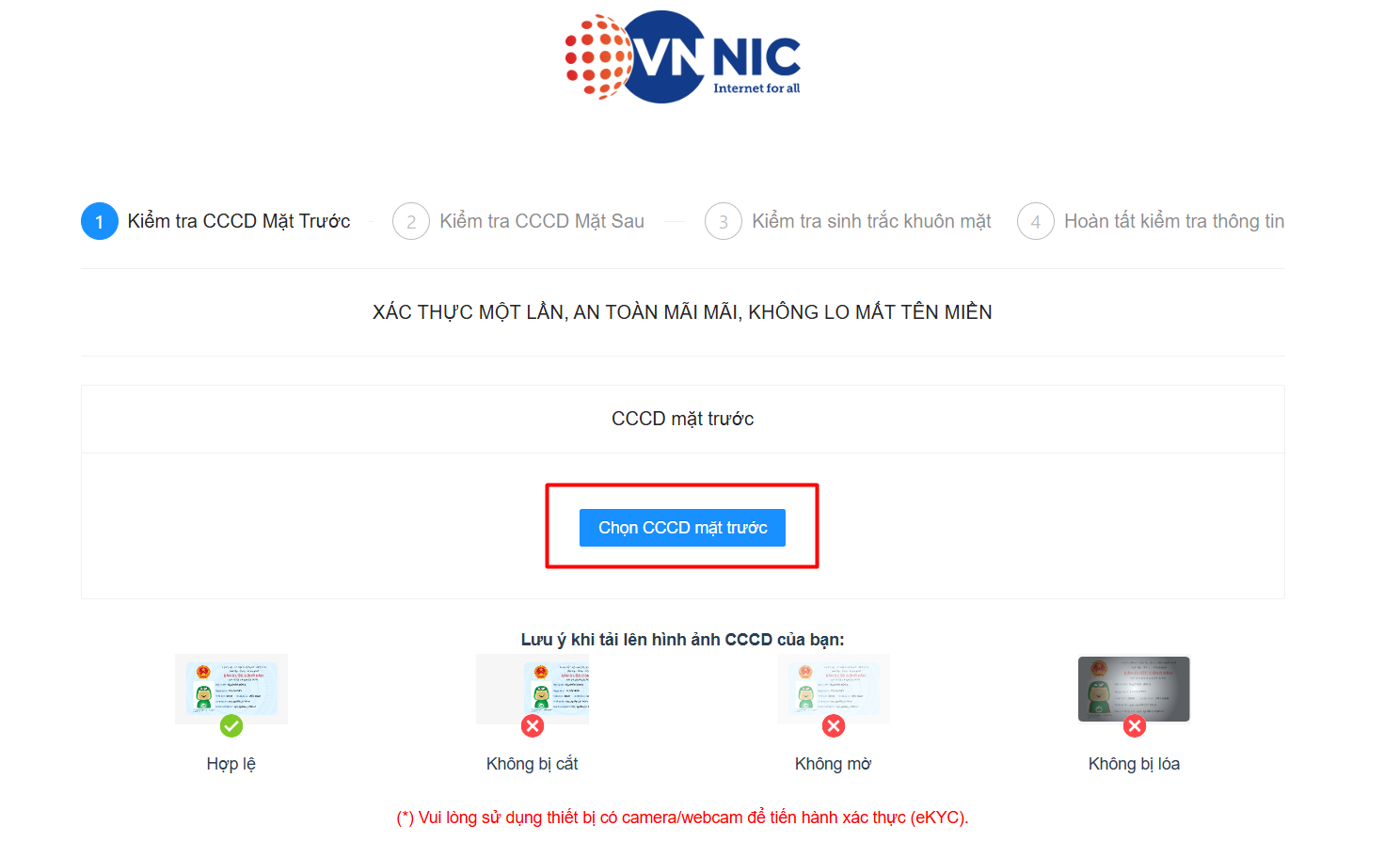 Hướng dẫn đăng ký tên miền tại Tino chi tiết A-Z 13 Tải lên giấy tờ tùy thân