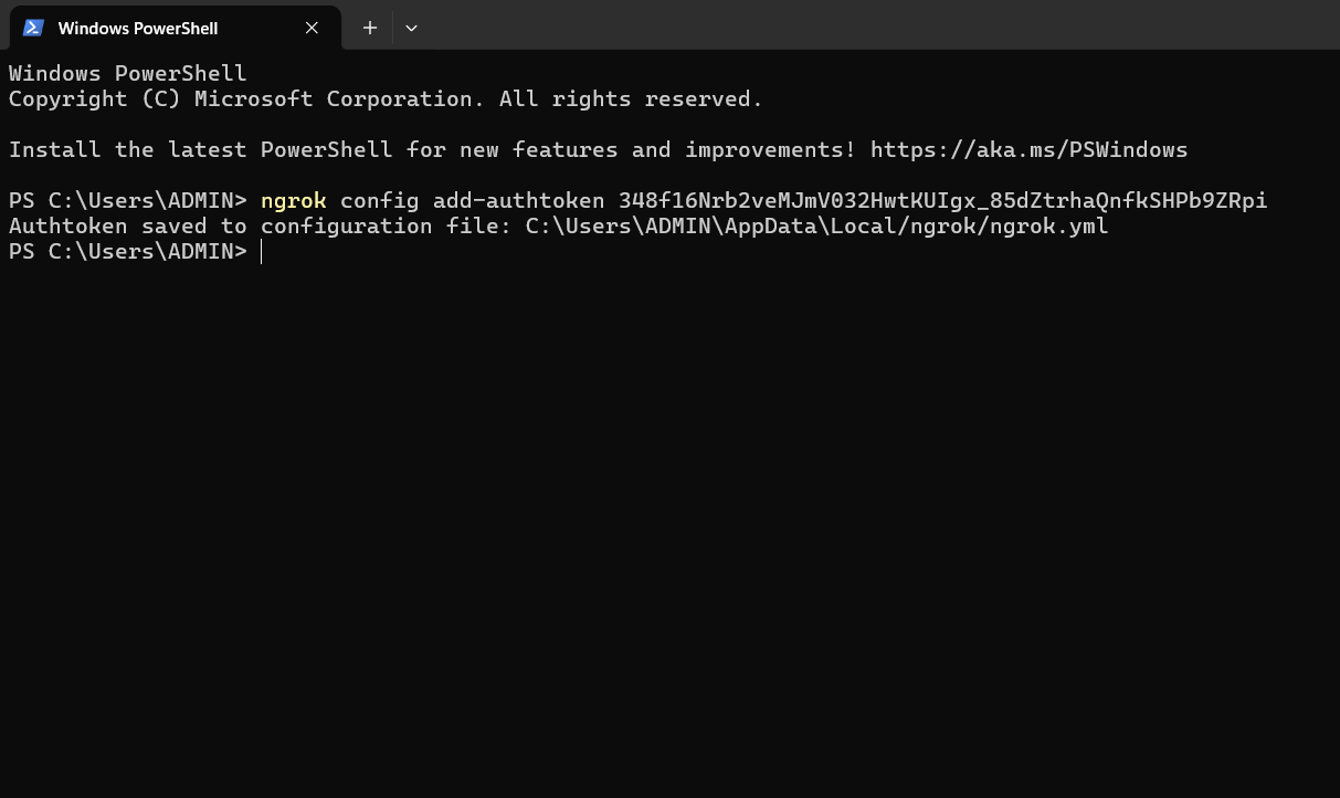 Hướng dẫn cài đặt ngrok và tích hợp n8n trên localhost A-Z 8 Hướng dẫn cài đặt ngrok