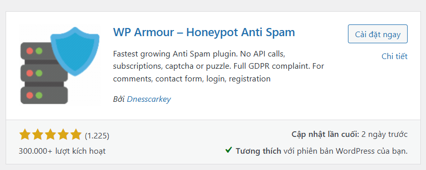 WP Armour - Honeypot Anti Spam