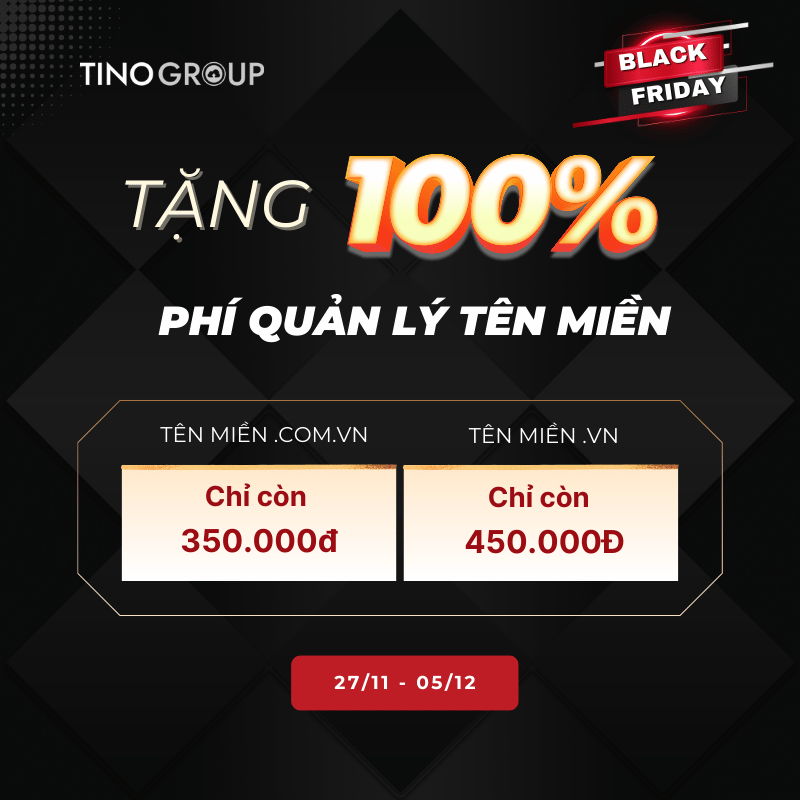 CHƯƠNG TRÌNH 5: MIỄN PHÍ TÊN MIỀN - ĐỒNG HÀNH CÙNG THƯƠNG HIỆU VIỆT 