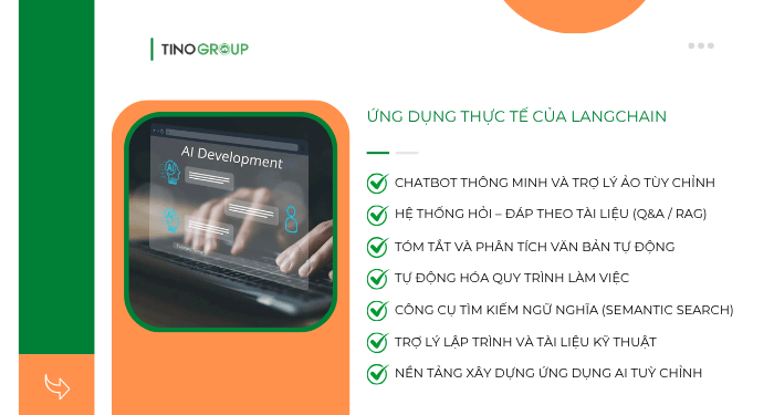Ứng dụng thực tế của LangChain