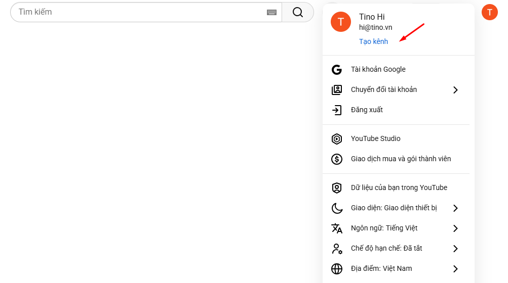 Thiết lập kênh YouTube chuyên nghiệp