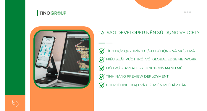 Tại sao developer nên sử dụng Vercel?