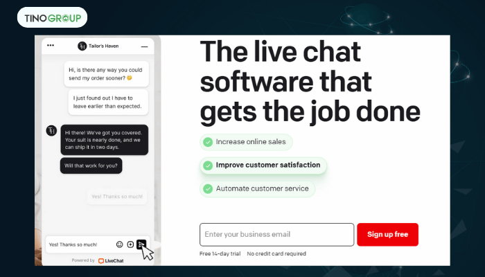 Top 10 plugin live chat WordPress hỗ trợ khách hàng hiệu quả nhất 2025 3 LiveChat