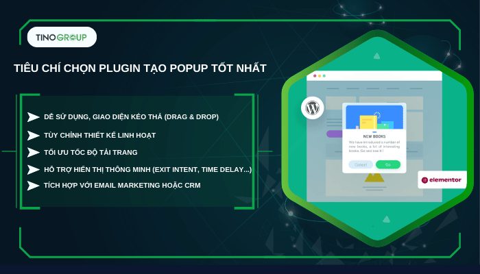 Tiêu chí chọn plugin tạo popup tốt nhất