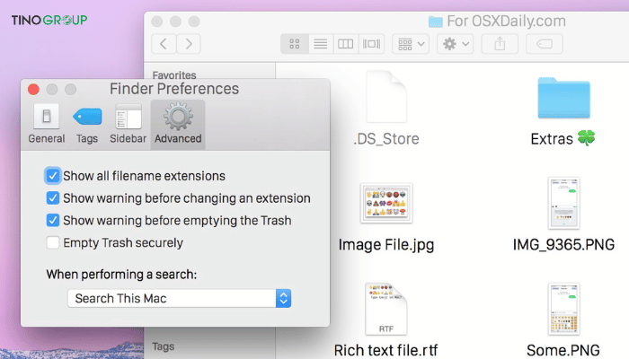 Kiểm tra lại phần mở rộng của tệp tin trên Windows