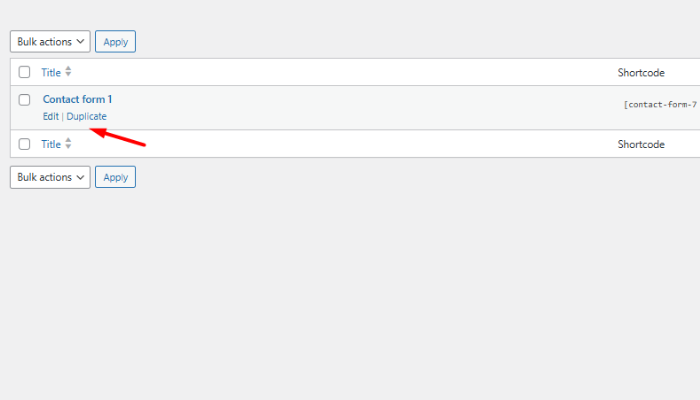 Cấu hình plugin biểu mẫu liên hệ