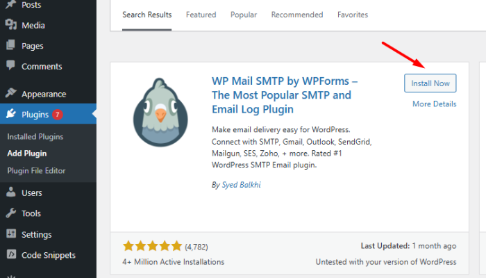 Cài đặt và cấu hình plugin WP Mail SMTP trong WordPress