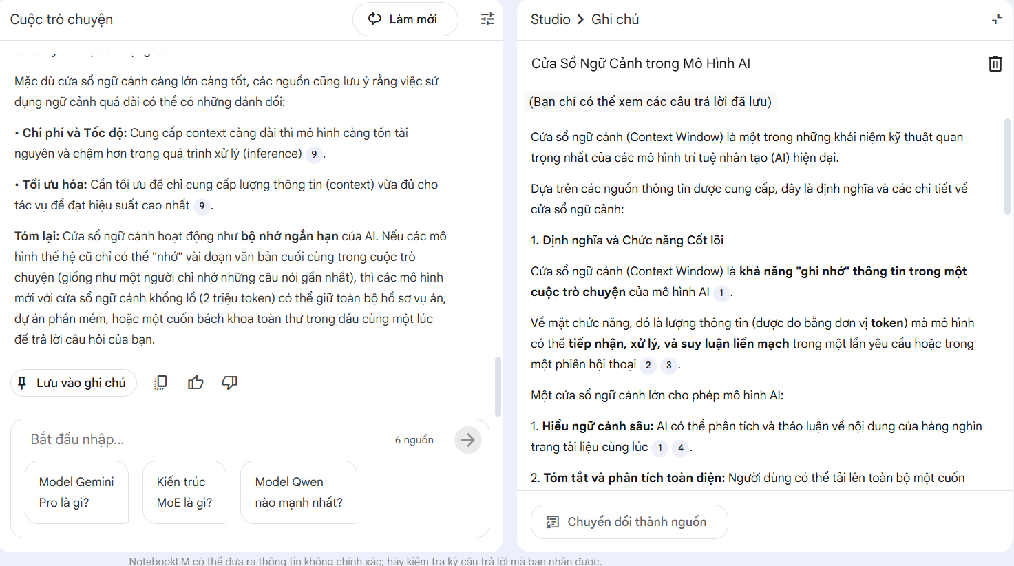Các bước sử dụng NotebookLM