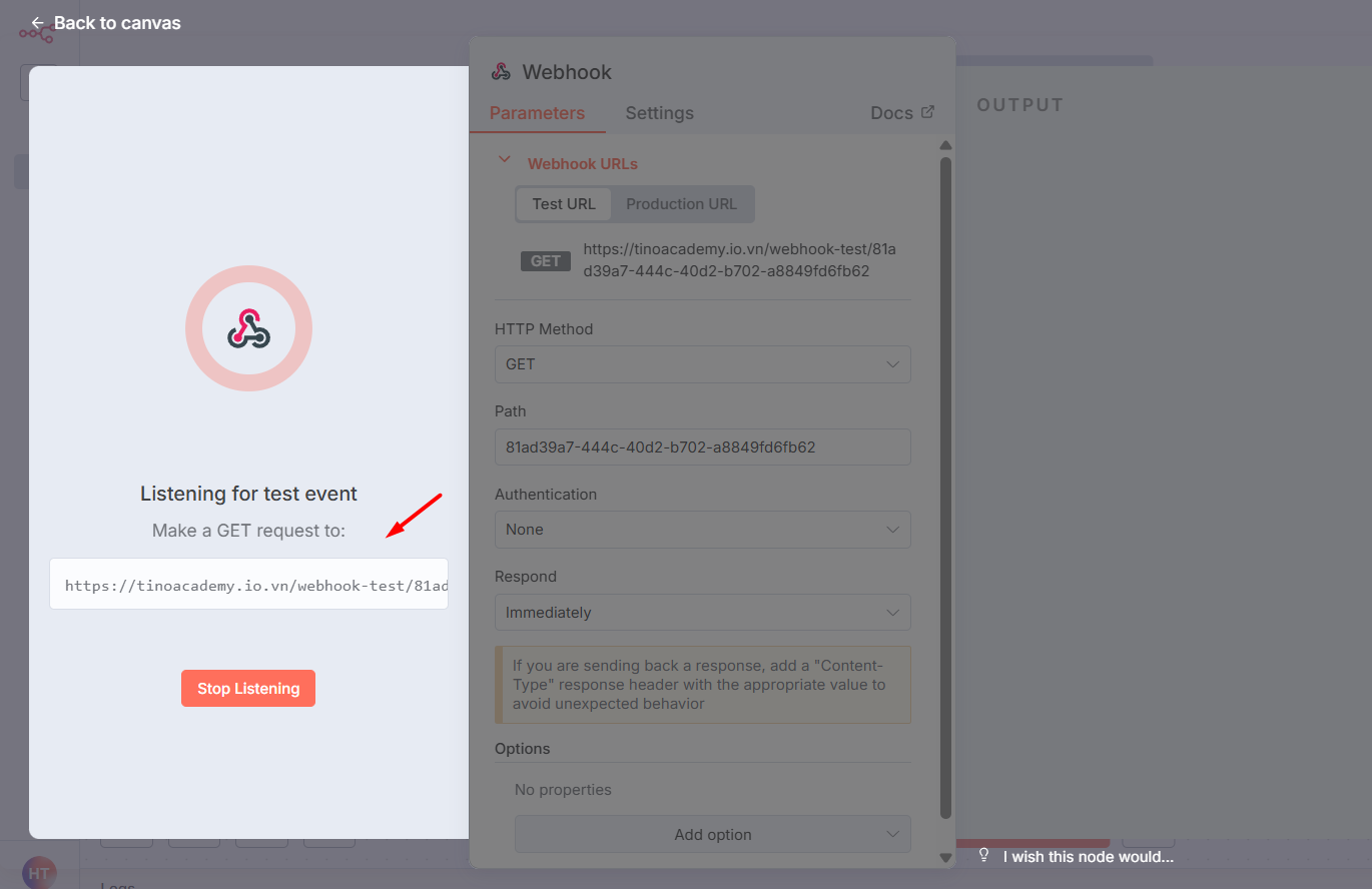 Airtable là gì? Hướng dẫn tích hợp Airtable cho n8n 21 Node 1: Webhook (Trigger)