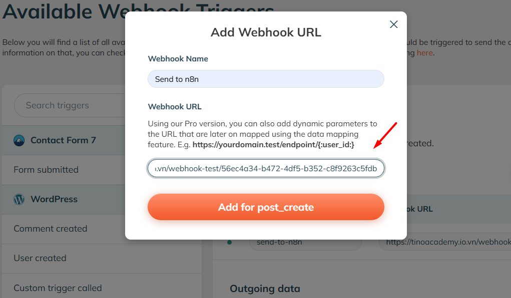 Cài đặt plugin kích hoạt Webhook trên WordPress