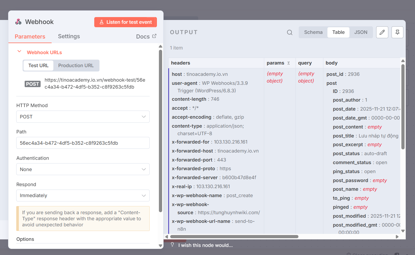 Kiểm tra kích hoạt và đồng bộ dữ liệu