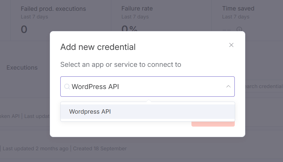 Cấu hình Credential trên n8n