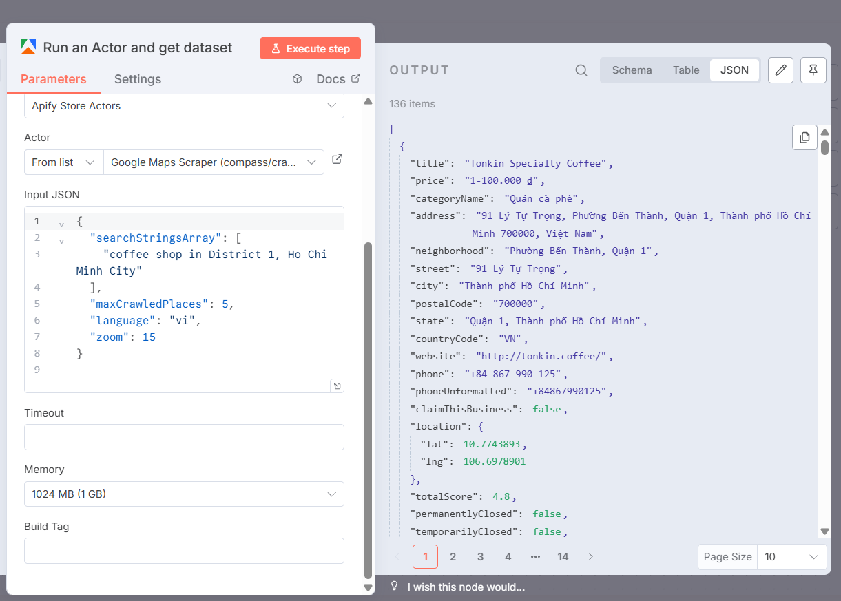  Chạy thử nghiệm và kiểm tra kết quả