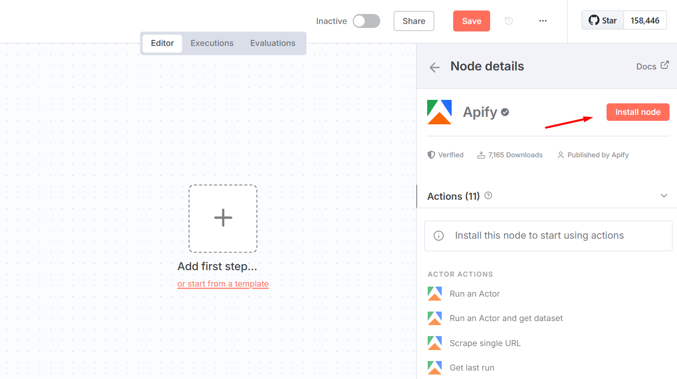 Cách tích hợp API của Apify vào n8n