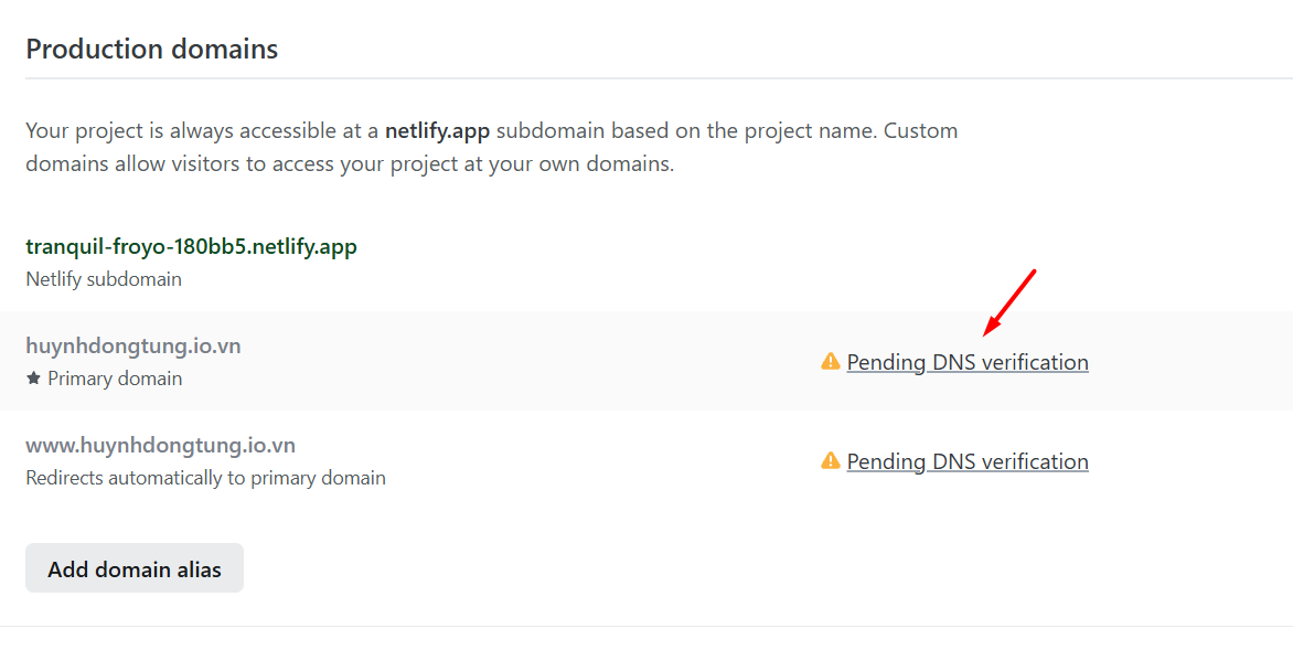 Hướng dẫn cách deploy ứng dụng lên Netlify A-Z 25 Hướng dẫn trỏ tên miền riêng về Netlify