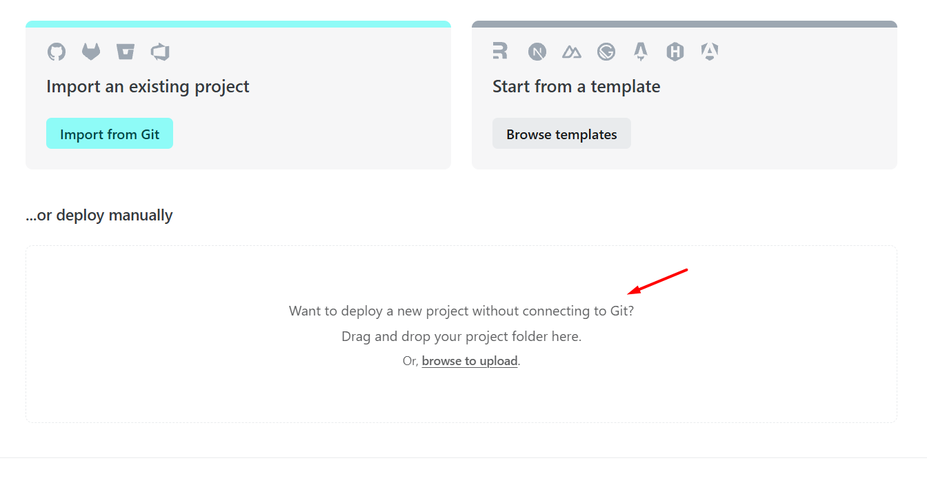 Hướng dẫn cách deploy ứng dụng lên Netlify A-Z 9 Deploy thủ công bằng kéo thả (Netlify Drop)